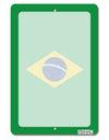 Brazil Flag AOP Aluminum 8 x 12&#x22; Dry Erase Board Sign All Over Print-Dry Erase Board-TooLoud-White-Davson Sales