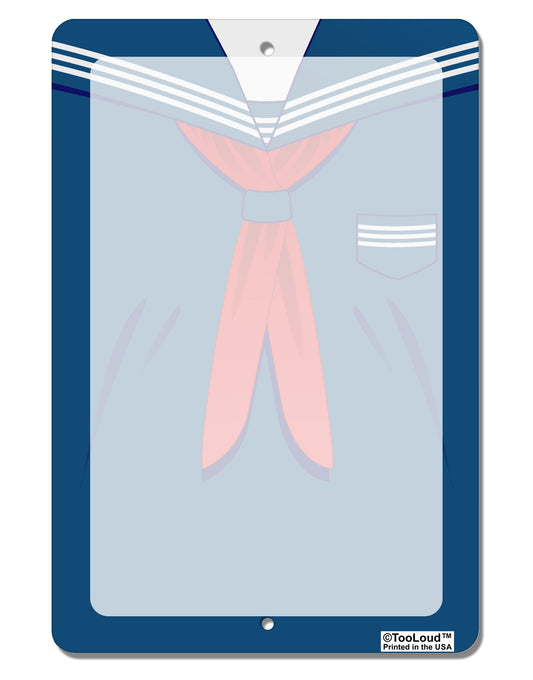 School Uniform Costume - Blue Aluminum 8 x 12&#x22; Dry Erase Board Sign All Over Print-Dry Erase Board-TooLoud-White-Davson Sales