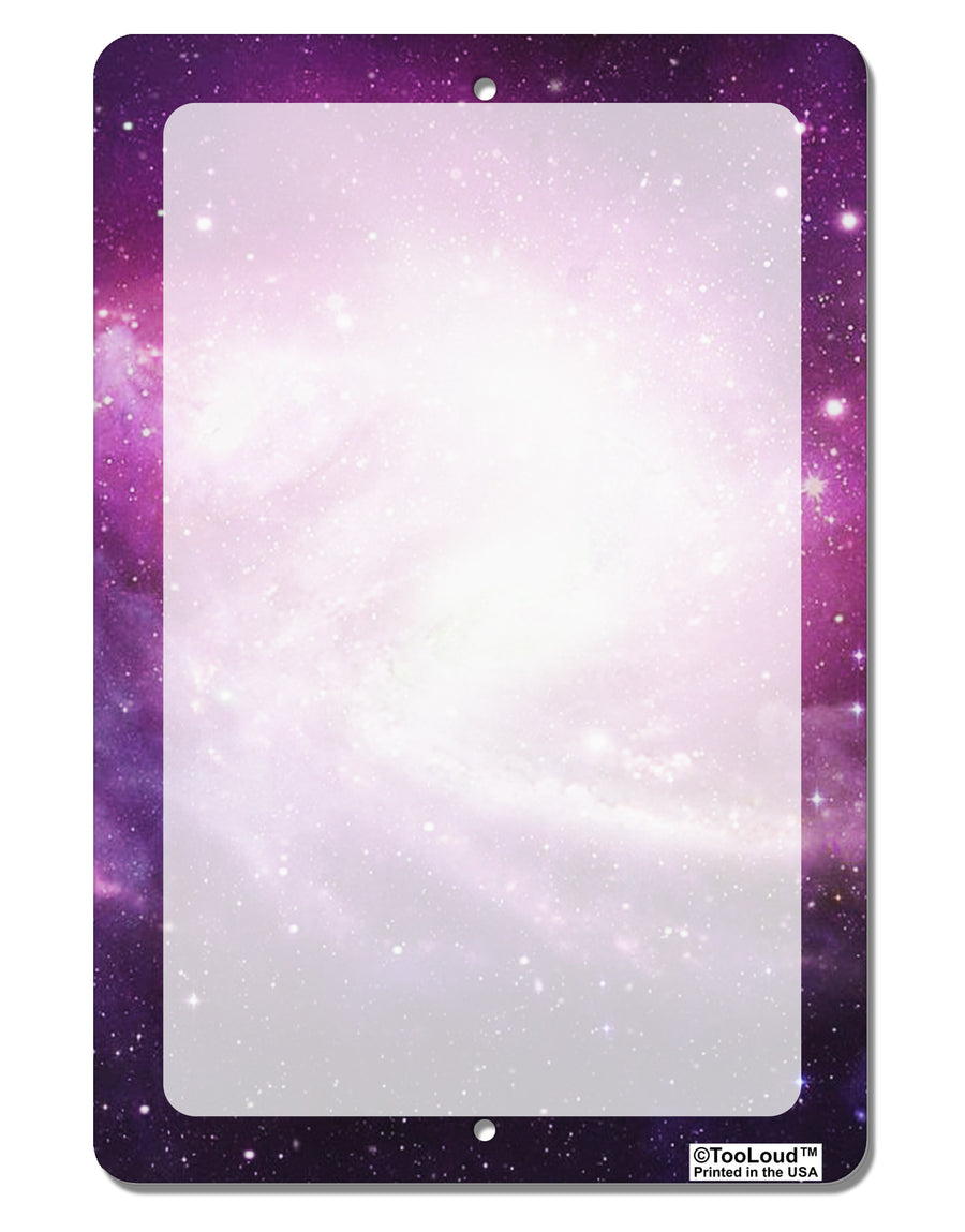 Purple Galaxy AOP Aluminum 8 x 12&#x22; Dry Erase Board Sign All Over Print-Dry Erase Board-TooLoud-White-Davson Sales