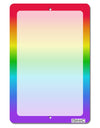 Horizontal Rainbow Gradient Aluminum 8 x 12&#x22; Dry Erase Board Sign All Over Print by TooLoud-Dry Erase Board-TooLoud-White-Davson Sales
