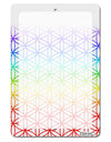 Chakra Flower of Life on White Aluminum 8 x 12&#x22; Dry Erase Board Sign All Over Print-Dry Erase Board-TooLoud-White-Davson Sales