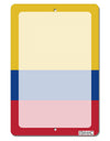 Colombia Flag AOP Aluminum 8 x 12&#x22; Dry Erase Board Sign All Over Print-Dry Erase Board-TooLoud-White-Davson Sales