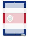 Costa Rica Flag AOP Aluminum 8 x 12&#x22; Dry Erase Board Sign All Over Print-Dry Erase Board-TooLoud-White-Davson Sales