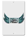 Philly Philly Funny Beer Drinking Aluminum 8 x 12&#x22; Sign by TooLoud-TooLoud-White-Davson Sales