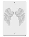 Epic Angel Wings Design Aluminum 8 x 12&#x22; Sign by TooLoud-TooLoud-White-Davson Sales