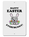 Happy Easter Everybunny Aluminum 8 x 12&#x22; Sign-TooLoud-White-Davson Sales