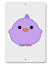 Cute Little Chick - Purple Aluminum 8 x 12&#x22; Sign by TooLoud-TooLoud-White-Davson Sales