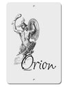 Orion Illustration Aluminum 8 x 12&#x22; Sign-TooLoud-White-Davson Sales