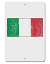 Italian Flag - Distressed Aluminum 8 x 12&#x22; Sign by TooLoud-TooLoud-White-Davson Sales