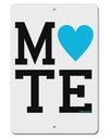 Matching Soulmate Design - Mate - Blue Aluminum 8 x 12&#x22; Sign by TooLoud-TooLoud-White-Davson Sales