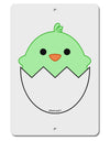 Cute Hatching Chick - Green Aluminum 8 x 12&#x22; Sign by TooLoud-TooLoud-White-Davson Sales