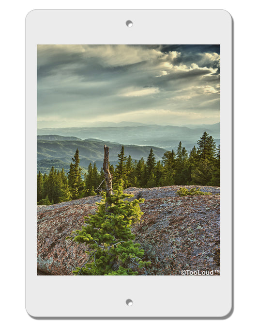 Nature Photography - Pine Kingdom Aluminum 8 x 12&#x22; Sign by TooLoud-TooLoud-White-Davson Sales