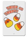 Trick or Treat Cute Candy Corn Halloween Aluminum 8 x 12&#x22; Sign-TooLoud-White-Davson Sales