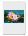 Clownfish Watercolor Aluminum 8 x 12&#x22; Sign-TooLoud-White-Davson Sales