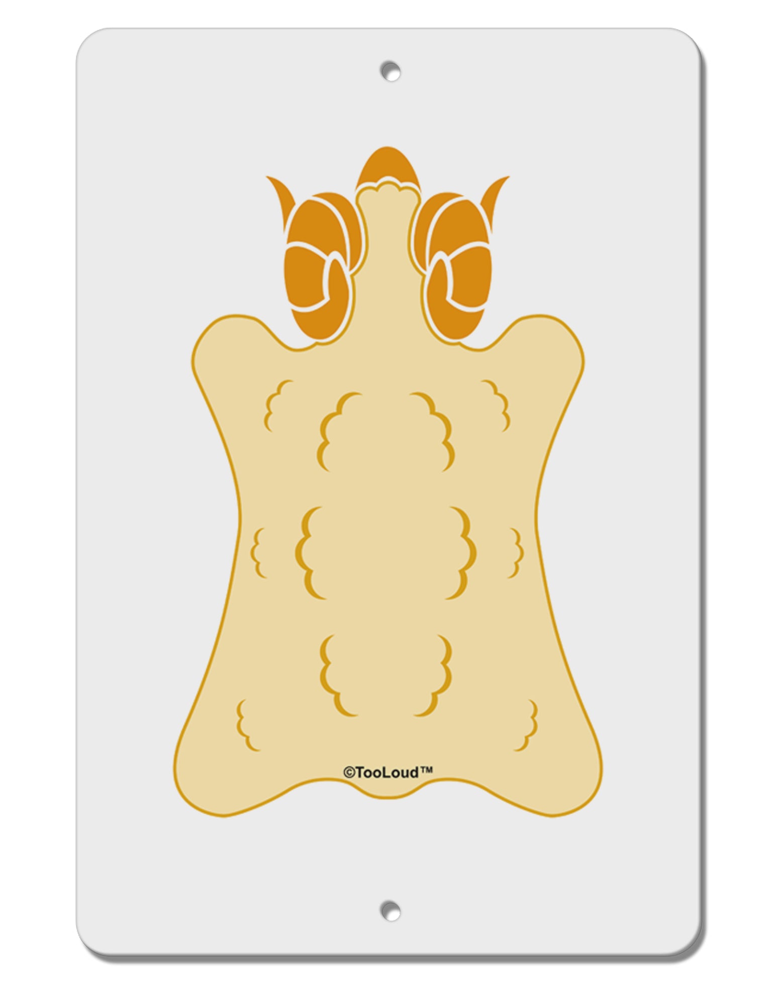 Golden Fleece Design - Mythology Aluminum 8 x 12&#x22; Sign by TooLoud-TooLoud-White-Davson Sales