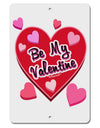 Be My Valentine Romantic Hearts Aluminum 8 x 12&#x22; Sign-TooLoud-White-Davson Sales