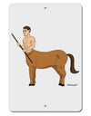 Greek Mythology Centaur Design - Color Aluminum 8 x 12&#x22; Sign by TooLoud-TooLoud-White-Davson Sales