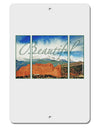 CO Beautiful View Text Aluminum 8 x 12&#x22; Sign-TooLoud-White-Davson Sales