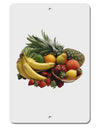 Fruit Basket Still Life Aluminum 8 x 12&#x22; Sign-TooLoud-White-Davson Sales