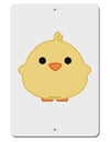 Cute Little Chick - Yellow Aluminum 8 x 12&#x22; Sign by TooLoud-TooLoud-White-Davson Sales