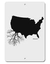 American Roots Design Aluminum 8 x 12&#x22; Sign by TooLoud-TooLoud-White-Davson Sales