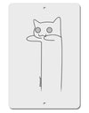 Longcat - Internet Humor Aluminum 8 x 12&#x22; Sign by TooLoud-TooLoud-White-Davson Sales