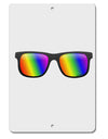 Pride Rainbow Lenses Aluminum 8 x 12&#x22; Sign by TooLoud-TooLoud-White-Davson Sales