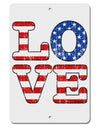 American Love Design - Distressed Aluminum 8 x 12&#x22; Sign by TooLoud-TooLoud-White-Davson Sales