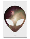 Extraterrestrial Face - Space #2 Aluminum 8 x 12&#x22; Sign by TooLoud-TooLoud-White-Davson Sales