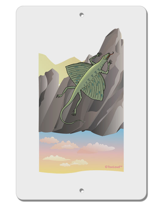 Archaopteryx - Without Name Aluminum 8 x 12&#x22; Sign by TooLoud-TooLoud-White-Davson Sales