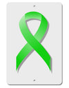 Lyme Disease Awareness Ribbon - Lime Green Aluminum 8 x 12&#x22; Sign-TooLoud-White-Davson Sales