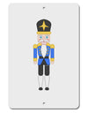 Nutcracker Design - Blue Gold Black Aluminum 8 x 12&#x22; Sign-TooLoud-White-Davson Sales