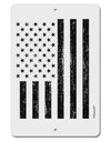 Stamp Style American Flag - Distressed Aluminum 8 x 12&#x22; Sign by TooLoud-TooLoud-White-Davson Sales