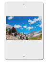 Colorado Landscape Ruins Aluminum 8 x 12&#x22; Sign-TooLoud-White-Davson Sales