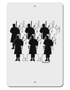 Eleven Pipers Piping Aluminum 8 x 12&#x22; Sign-TooLoud-White-Davson Sales