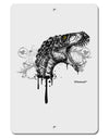 Artistic Ink Style Dinosaur Head Design Aluminum 8 x 12&#x22; Sign by TooLoud-TooLoud-White-Davson Sales