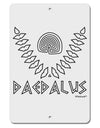 Labyrinth - Daedalus - Greek Mythology Aluminum 8 x 12&#x22; Sign by TooLoud-TooLoud-White-Davson Sales