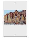 Colorado Mountain Spires Aluminum 8 x 12&#x22; Sign by TooLoud-TooLoud-White-Davson Sales