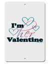 I'm HER Valentine Aluminum 8 x 12&#x22; Sign-TooLoud-White-Davson Sales