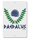 Labyrinth - Daedalus - Greek Mythology Color Aluminum 8 x 12&#x22; Sign by TooLoud-TooLoud-White-Davson Sales