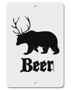 Beer Animal Aluminum 8 x 12&#x22; Sign-TooLoud-White-Davson Sales