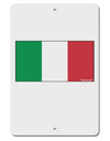 Italian Flag - Italy Aluminum 8 x 12&#x22; Sign by TooLoud-TooLoud-White-Davson Sales