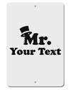 Personalized Mr Classy Aluminum 8 x 12&#x22; Sign by TooLoud-TooLoud-White-Davson Sales