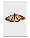 TooLoud Watercolor Monarch Butterfly Aluminum 8 x 12&#x22; Sign-TooLoud-White-Davson Sales