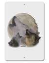 Three Wolves Howling at the Moon Aluminum 8 x 12&#x22; Sign by TooLoud-TooLoud-White-Davson Sales