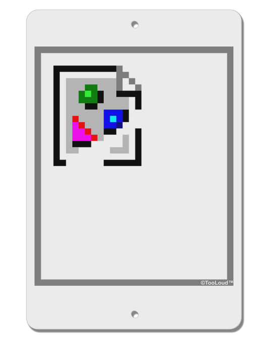Broken Image Link - Tech Humor Aluminum 8 x 12&#x22; Sign by TooLoud-TooLoud-White-Davson Sales