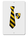 TooLoud Wizard Tie Yellow and Black Aluminum 8 x 12&#x22; Sign-TooLoud-White-Davson Sales