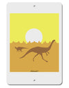 Jurassic Dinosaur Sunrise Aluminum 8 x 12&#x22; Sign by TooLoud-TooLoud-White-Davson Sales