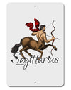 Sagittarius Color Illustration Aluminum 8 x 12&#x22; Sign-TooLoud-White-Davson Sales