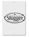 Lucille Slugger Logo Aluminum 8 x 12&#x22; Sign by TooLoud-TooLoud-White-Davson Sales
